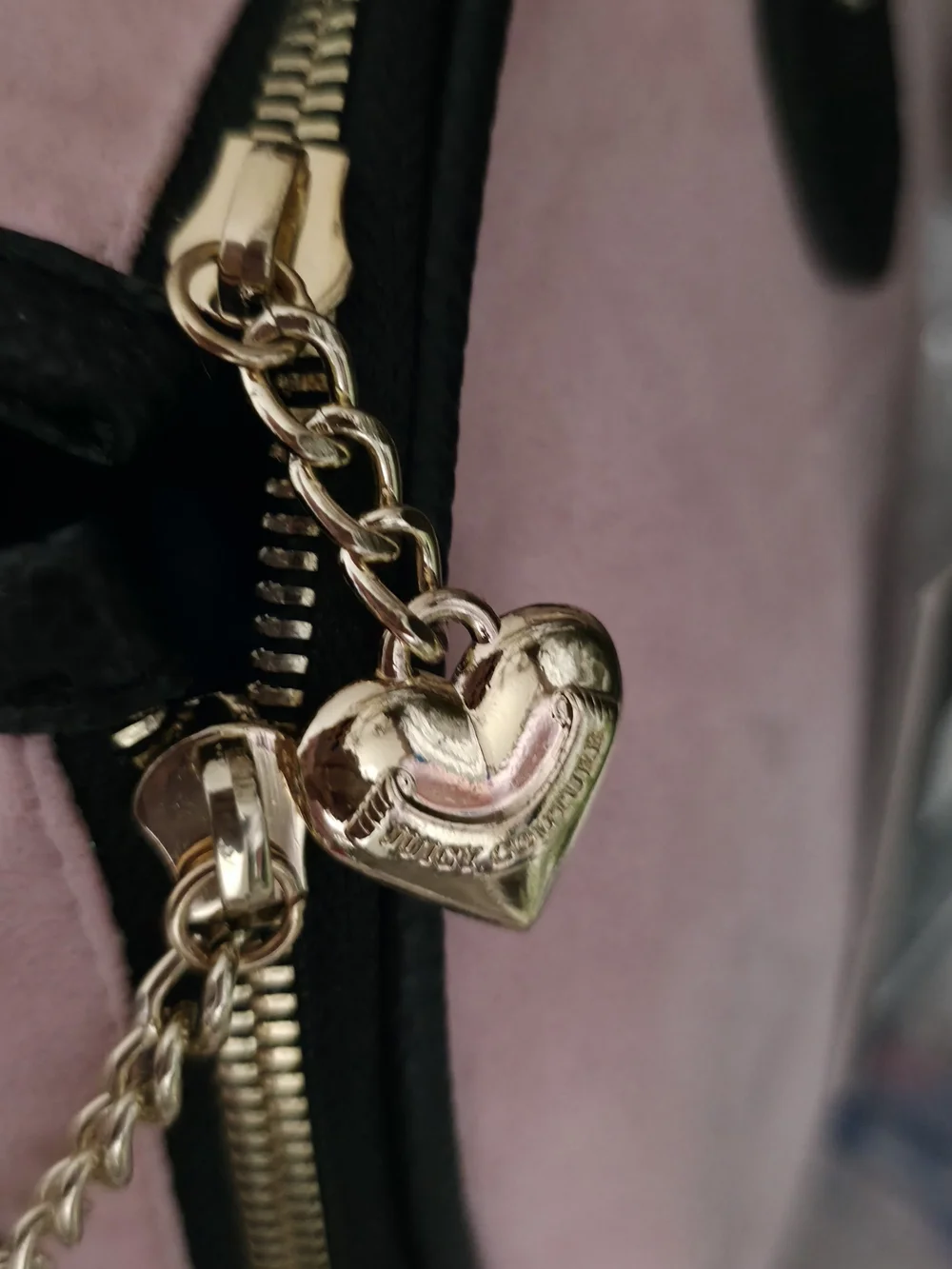 Juicy Couture Pink Canvas Weekender Bag